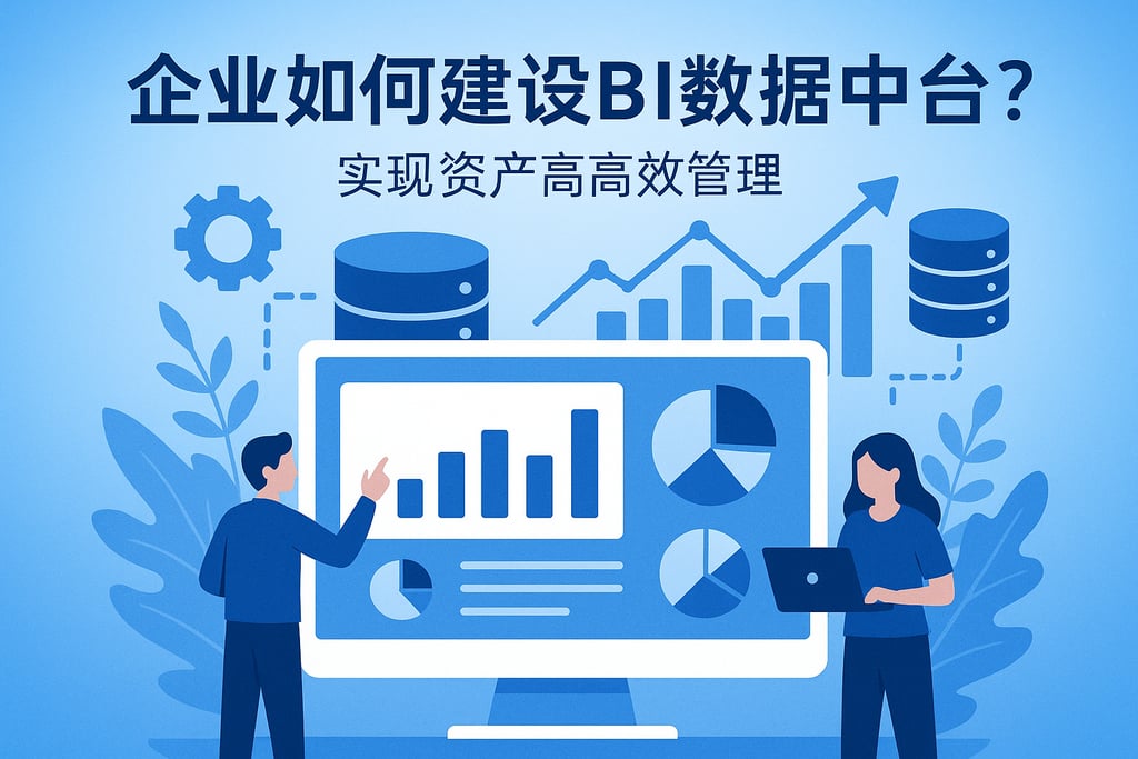 企业如何构建BI数据中台？实现数据资产高效管理"